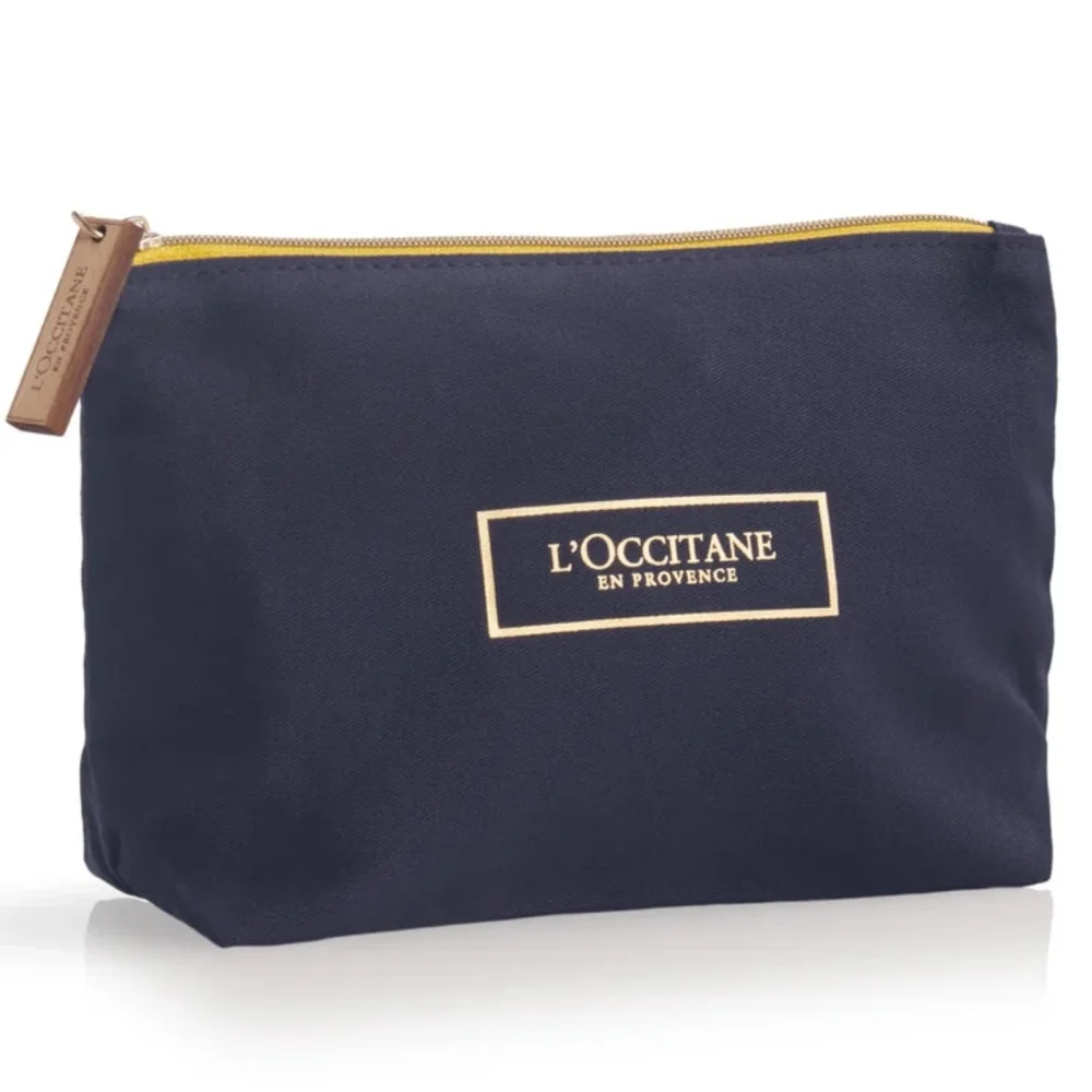 L'Occitane Cotton Pouch Makeup Case